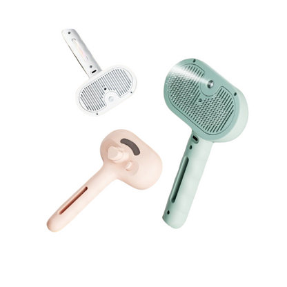 FurControl™ – Brosse vapeur premium anti-poils pour le soin du pelage des chiens et chats