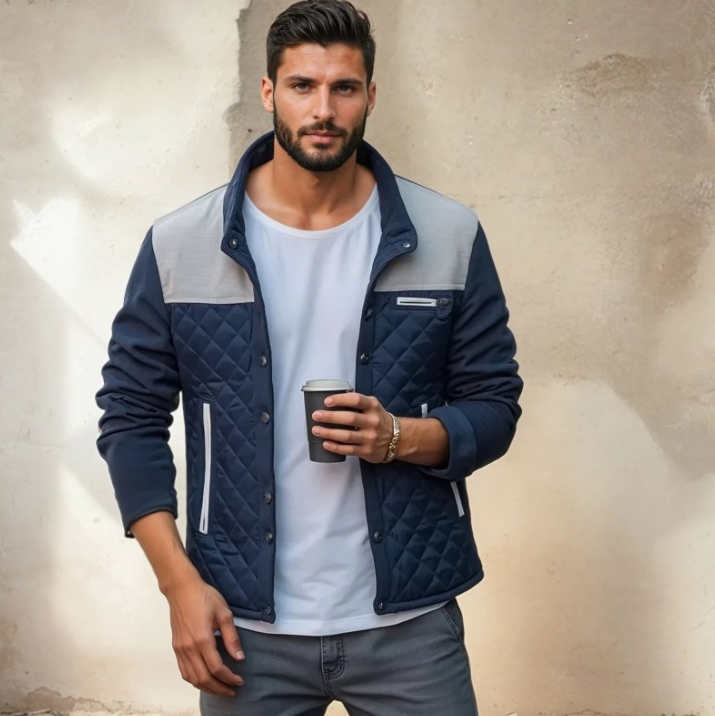 Lorenzo™ – Veste homme élégante et structurée, style designer