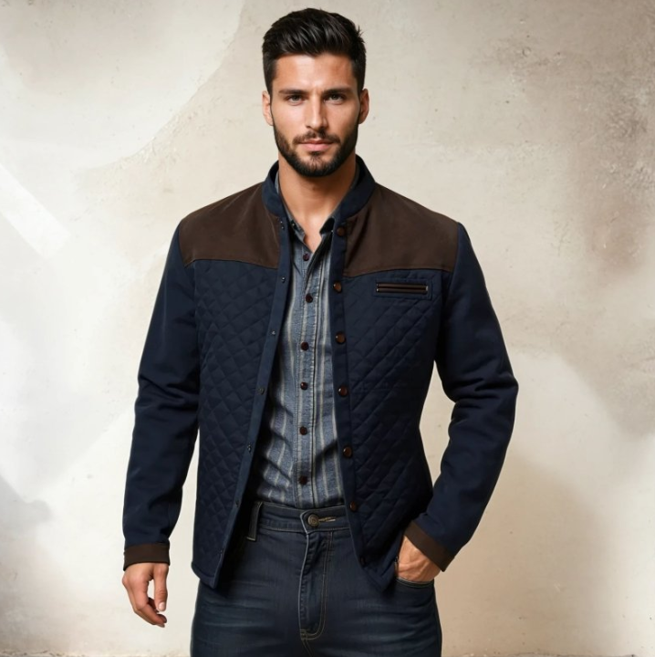 Lorenzo™ – Veste homme élégante et structurée, style designer