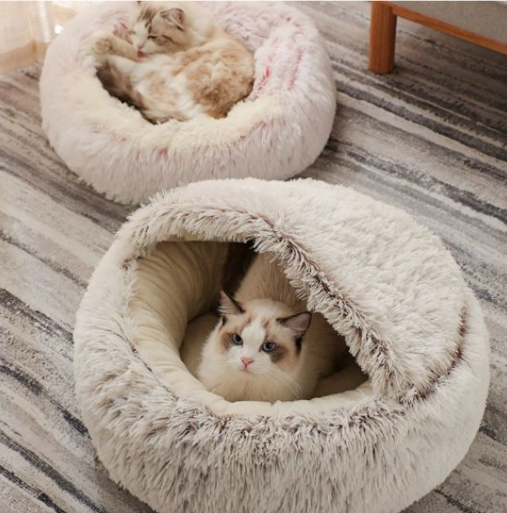 DoudouCat™ – Lit cocon ultra-moelleux pour chat