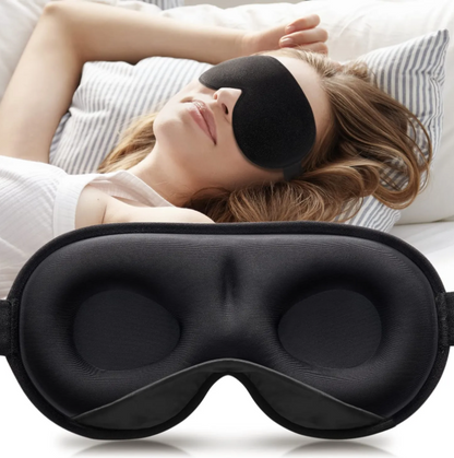 DreamHush™ – Masque de sommeil 3D ultra-confort à mémoire de forme