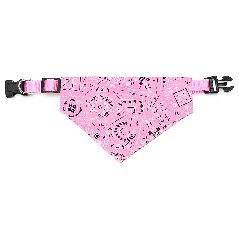 Collier Bandana Réglable pour Chien ou Chat – Accessoire Stylé et Confortable