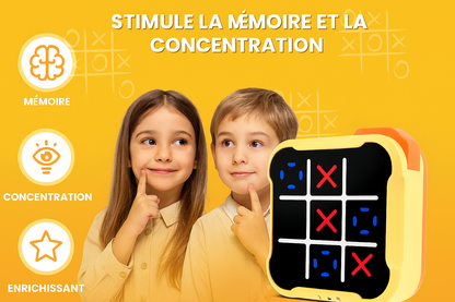 MemoPlay™ – Le célèbre jeu du Morpion électronique (Tic-Tac-Toe)