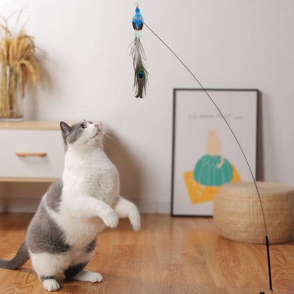 Chass’Plume™ – Jouet suspendu interactif pour stimuler votre chat