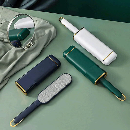 VeluLuxe™ – Brosse auto-nettoyante anti-poils pour vêtements & textiles