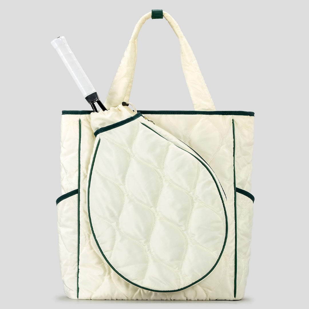 Sac de tennis matelassé Wimbledon™ – Élégant et fonctionnel