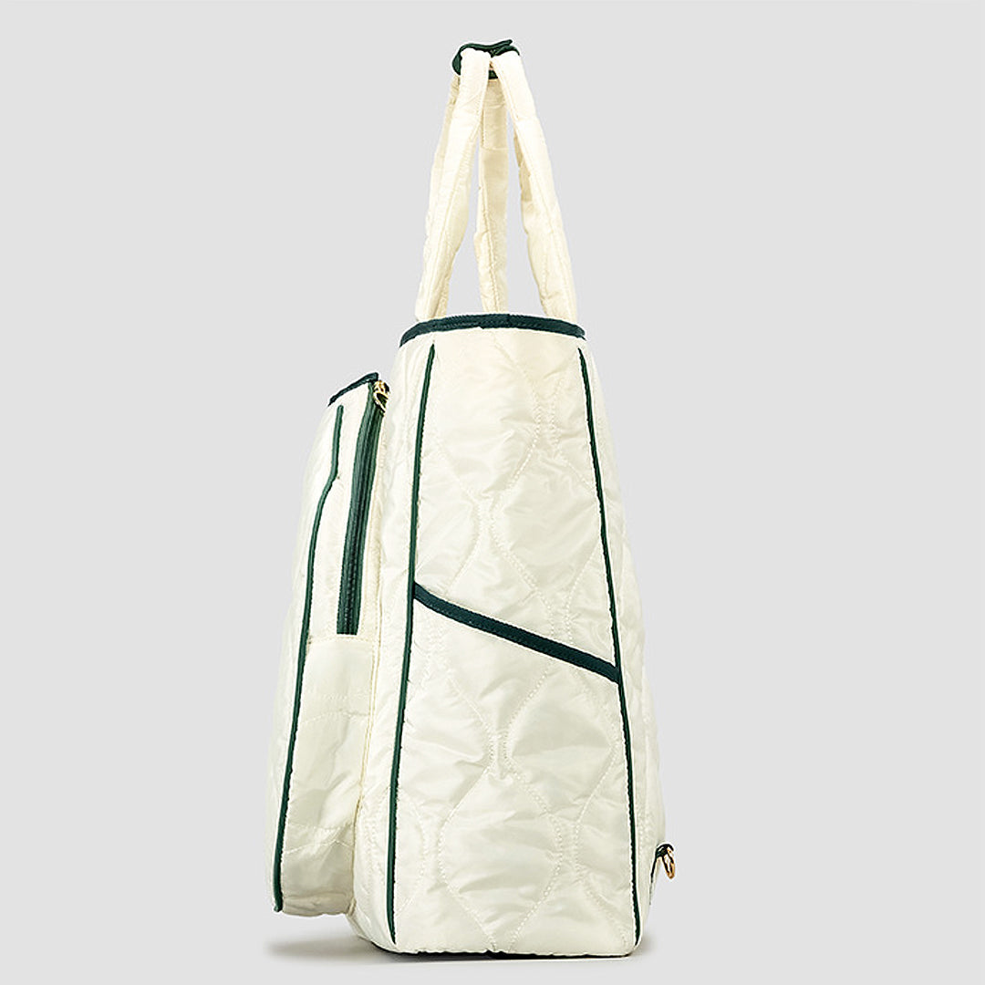 Sac de tennis matelassé Wimbledon™ – Élégant et fonctionnel
