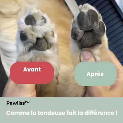 Pawliss™ – Tondeuse douce & silencieuse pour animaux à poils sensibles