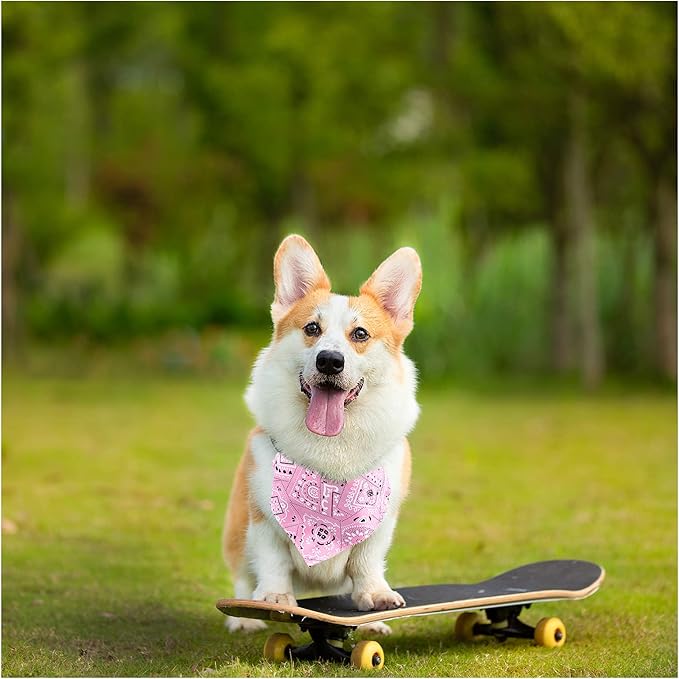 Collier Bandana Réglable pour Chien ou Chat – Accessoire Stylé et Confortable