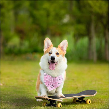Collier Bandana Réglable pour Chien ou Chat – Accessoire Stylé et Confortable