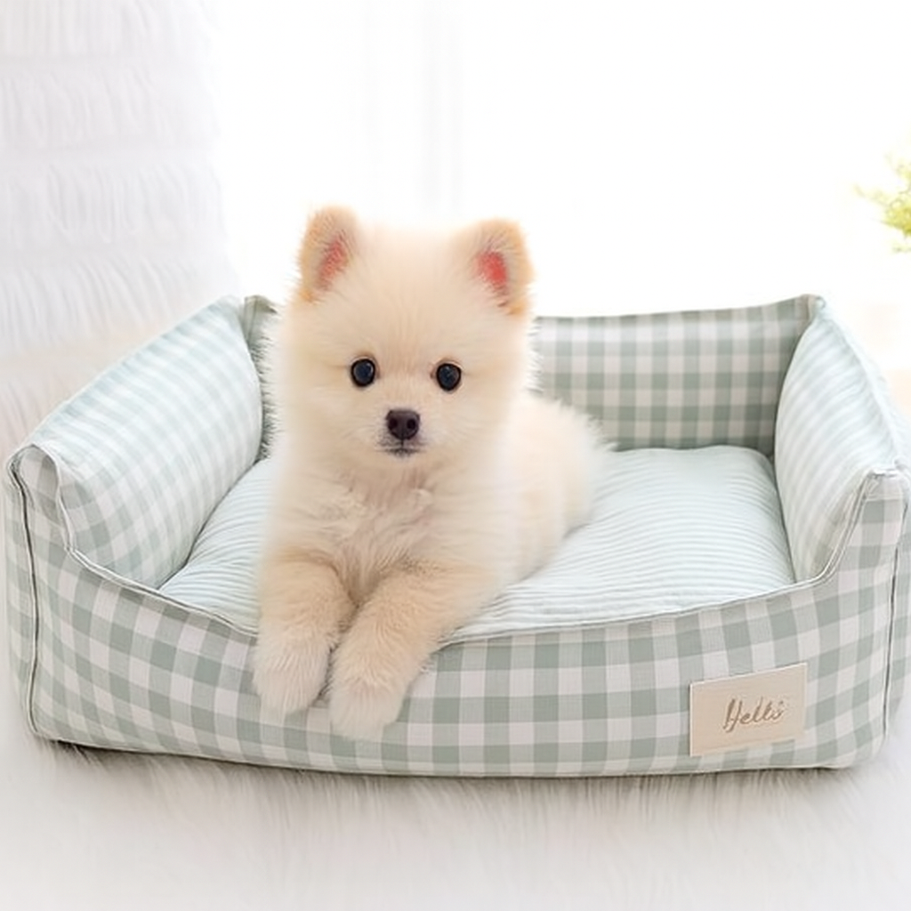 DoudouVichy™ – Panier chic & moelleux pour chiens et chats