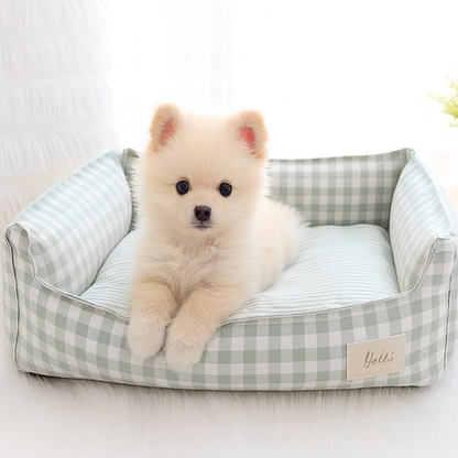 DoudouVichy™ – Panier chic & moelleux pour chiens et chats