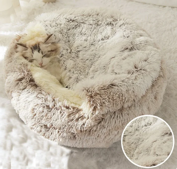 DoudouCat™ – Lit cocon ultra-moelleux pour chat