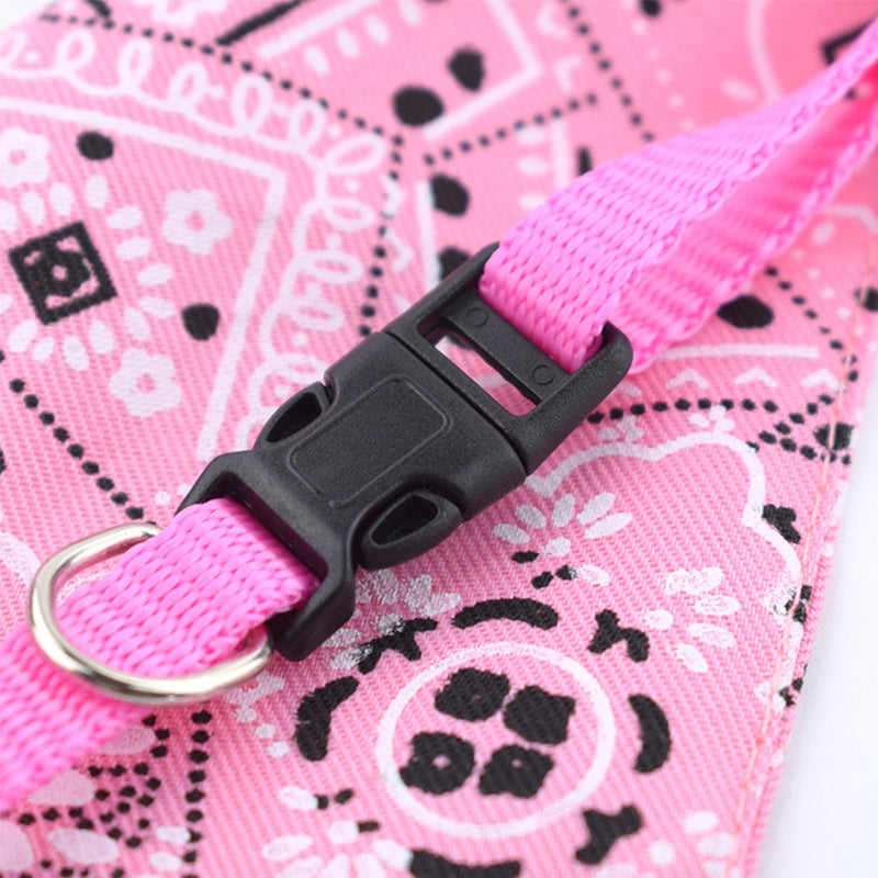 Collier Bandana Réglable pour Chien ou Chat – Accessoire Stylé et Confortable