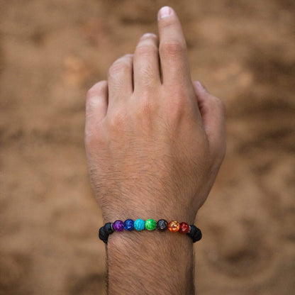 Shakti™ – Bracelet 7 Chakras en pierres naturelles