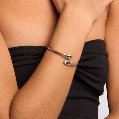 Bracelet Passionnel™ – Manchette ajustable, symbole de lien profond