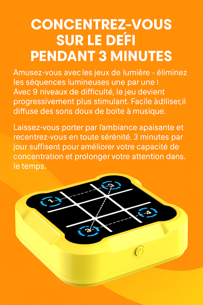 MemoPlay™ – Le célèbre jeu du Morpion électronique (Tic-Tac-Toe)