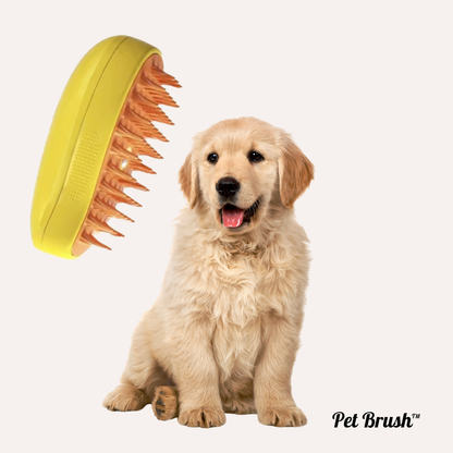 Pet Brush™ – Brosse vapeur anti-poils pour chats & chiens
