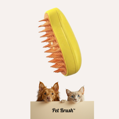 Pet Brush™ – Brosse vapeur anti-poils pour chats & chiens