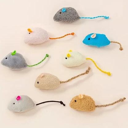 Souricette™ – Jouet souris en peluche interactif pour chat