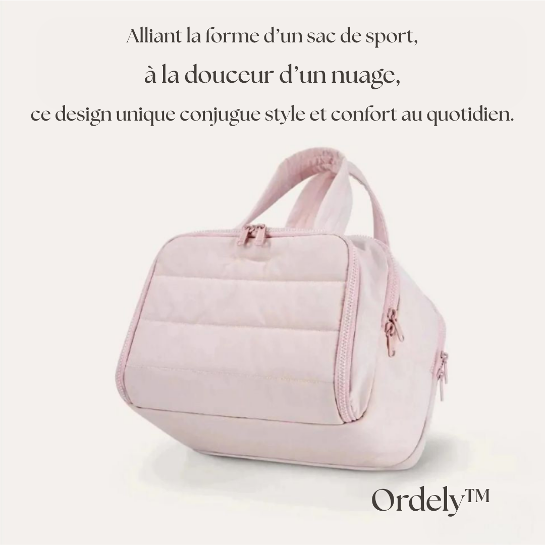 Ordely™ – Trousse de toilette chic, imperméable et multifonctionnelle