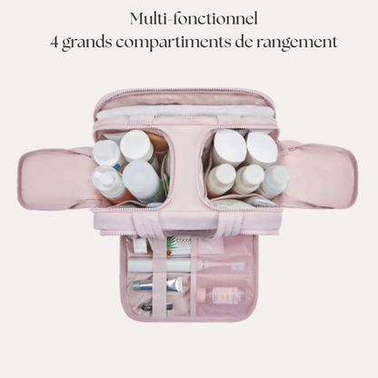Ordely™ – Trousse de toilette chic, imperméable et multifonctionnelle