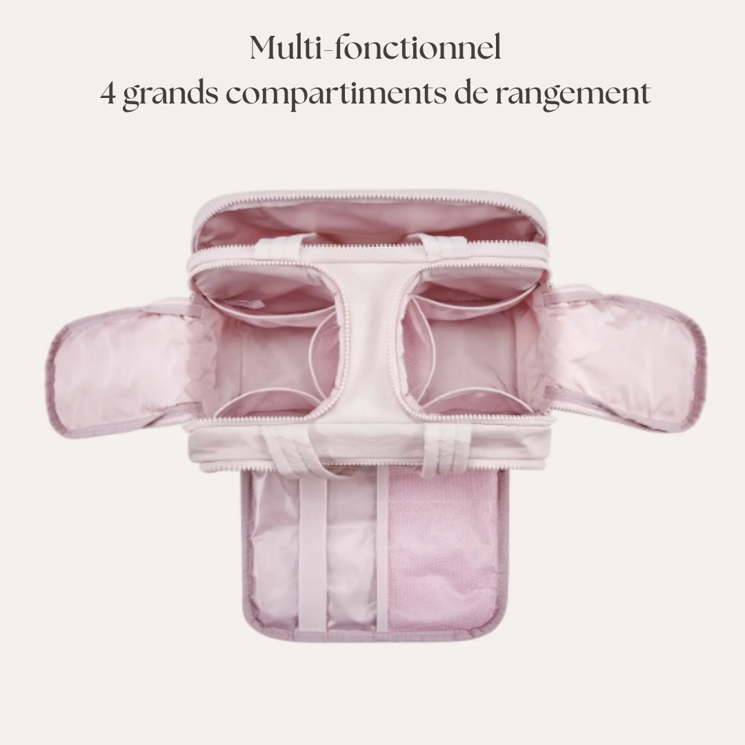 Ordely™ – Trousse de toilette chic, imperméable et multifonctionnelle