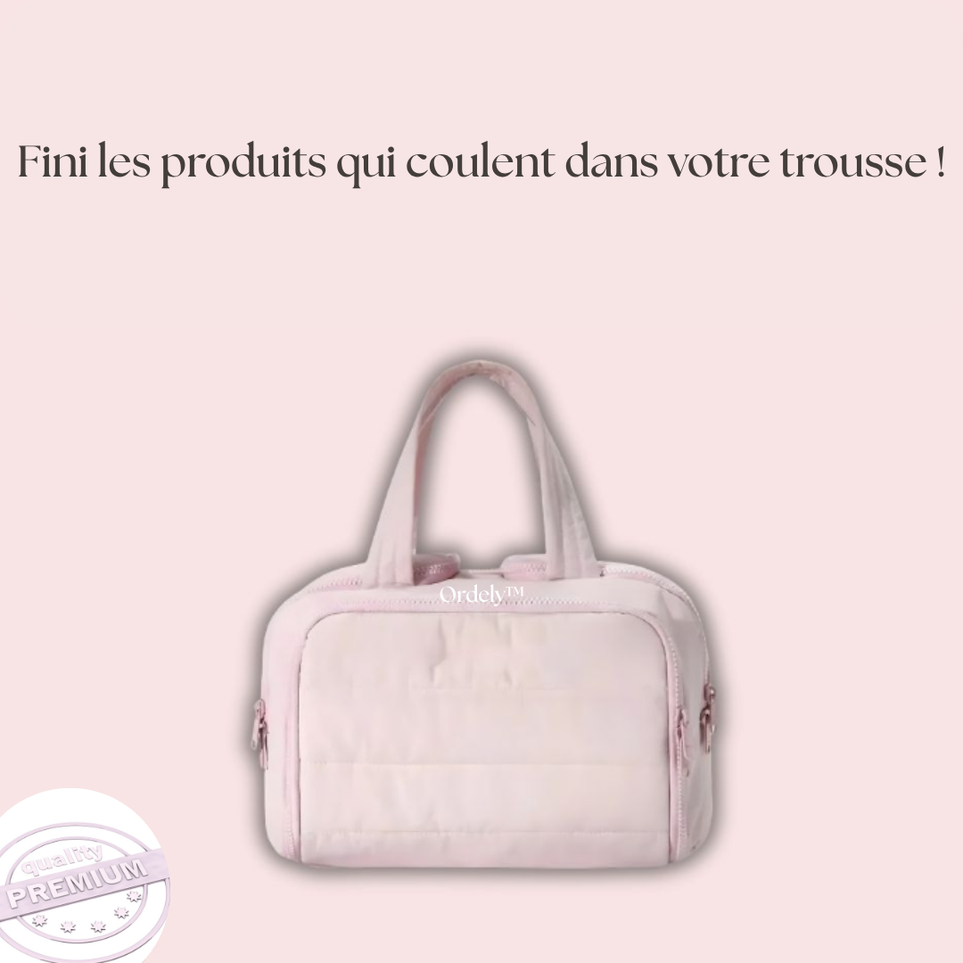 Ordely™ – Trousse de toilette chic, imperméable et multifonctionnelle