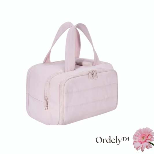 Ordely™ – Trousse de toilette chic, imperméable et multifonctionnelle