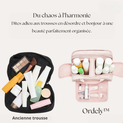 Ordely™ – Trousse de toilette chic, imperméable et multifonctionnelle