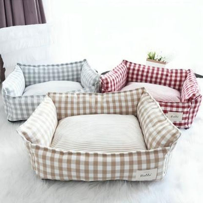 DoudouVichy™ – Panier chic & moelleux pour chiens et chats