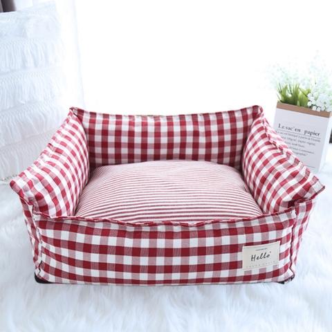 DoudouVichy™ – Panier chic & moelleux pour chiens et chats