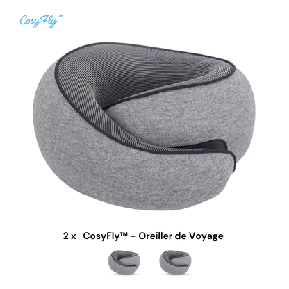 CosyFly™ – Oreiller de Voyage à Mémoire de Forme