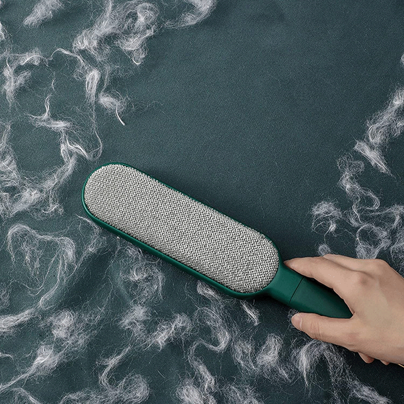 VeluLuxe™ – Brosse auto-nettoyante anti-poils pour vêtements & textiles