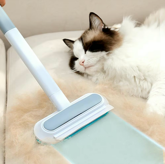 ZeroPoil™ – Brosse magique 4-en-1 anti-poils d’animaux pour la maison & la voiture
